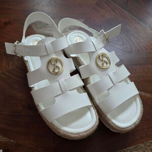 Women's Sam & Libby White Sandals